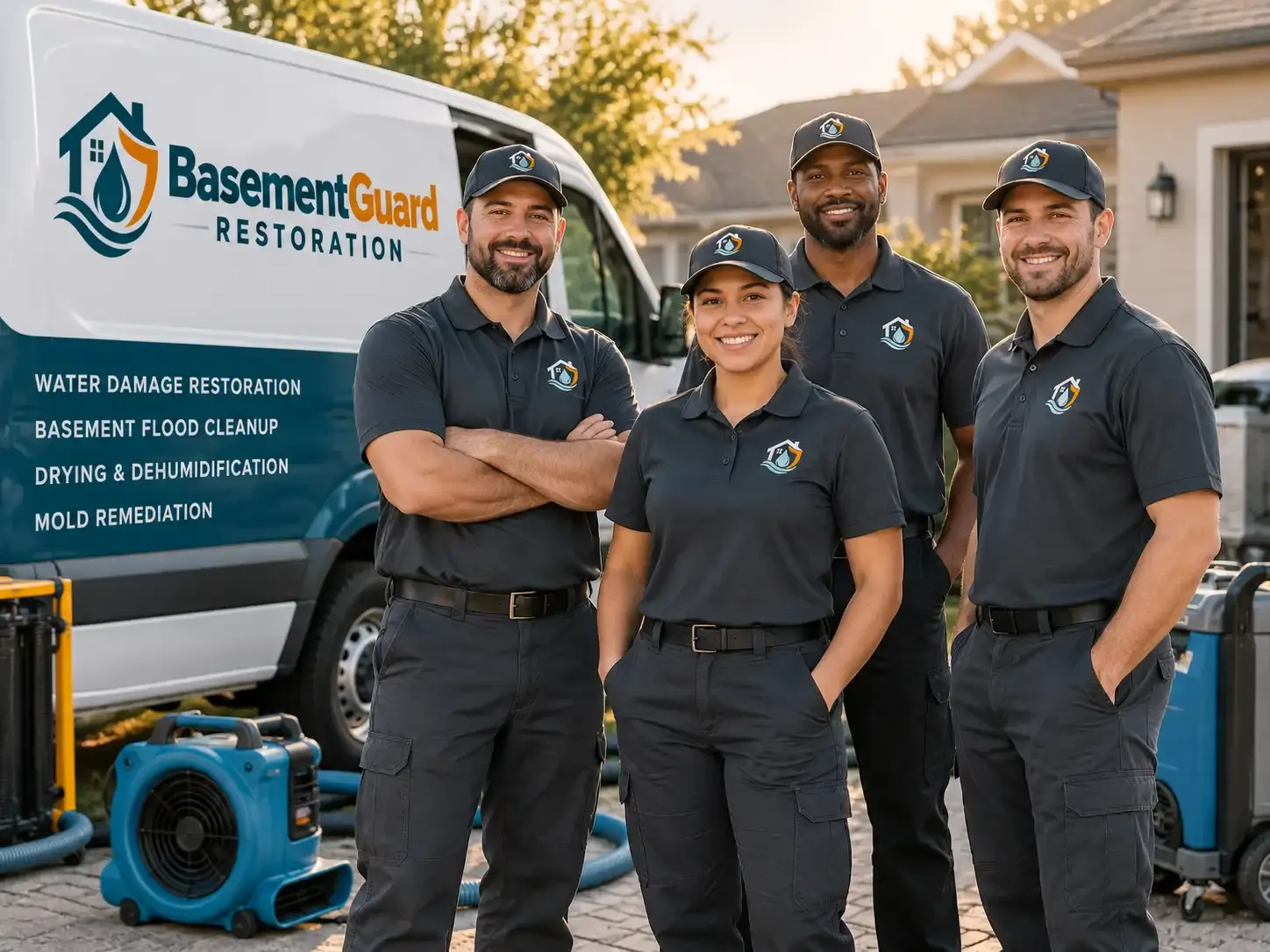 Basement Water Damage Restoration company in Hayesville, IA